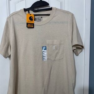 Carhartt Women’s  Tan Short Sleeve Tee